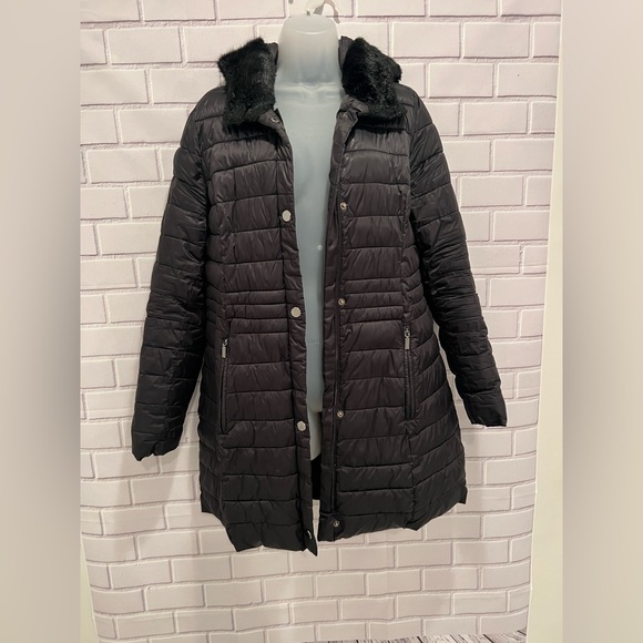 LAUNDRY women black winter jacket /size M - Picture 2 of 13